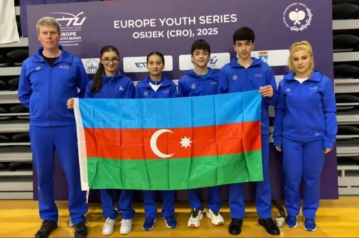 Azərbaycanın stolüstü tennisçiləri Xorvatiyada beynəlxalq yarışa qatılıblar