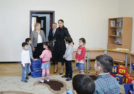 Bilgəhdə 11 saylı inteqrasiya təlimli internat məktəbi yenidənqurmadan sonra istifadəyə verilib