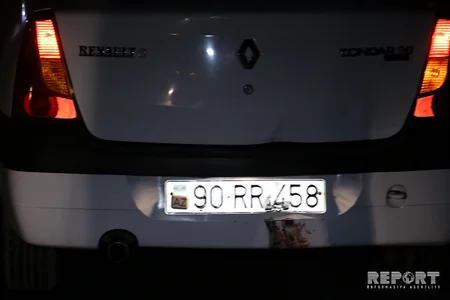 Bakıda motosiklet taksi ilə toqquşub, xəsarət alan var - VİDEO