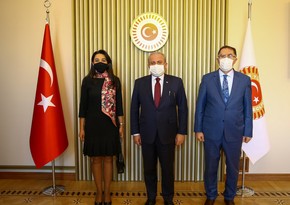 Azərbaycan Ombudsmanı Türkiyə parlamentinin sədri ilə görüşüb