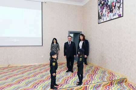 First Vice-President Mehriban Aliyeva attended opening of newly-built kindergarten No 6 in Khatai