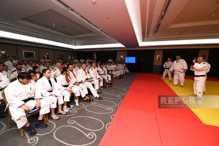 Bakıda İJF-nin hakimlər üzrə baş direktorunun iştirakı ilə seminar start götürüb