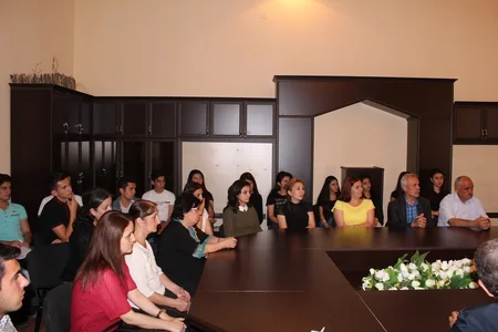 PJB-nin bir qrup üzvü Azərbaycan Dövlət Aqrar Universitetində olub