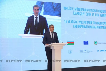 “İnklüziv, Mütərəqqi və Təkmilləşdirilmiş Miqrasiya İdarəçiliyi üçün 15 illik tərəfdaşlıq” mövzusunda tədbir keçirilib