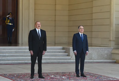 Official welcome ceremony held for President of Albania