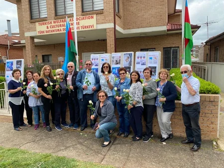 Avstraliyada Gəncə terroru qurbanlarının xatirəsi yad edilib