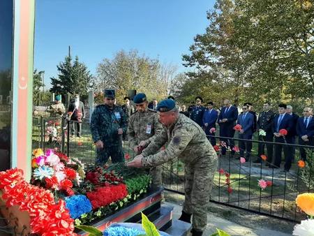 Ağstafada şəhidin anım mərasimi keçirilib