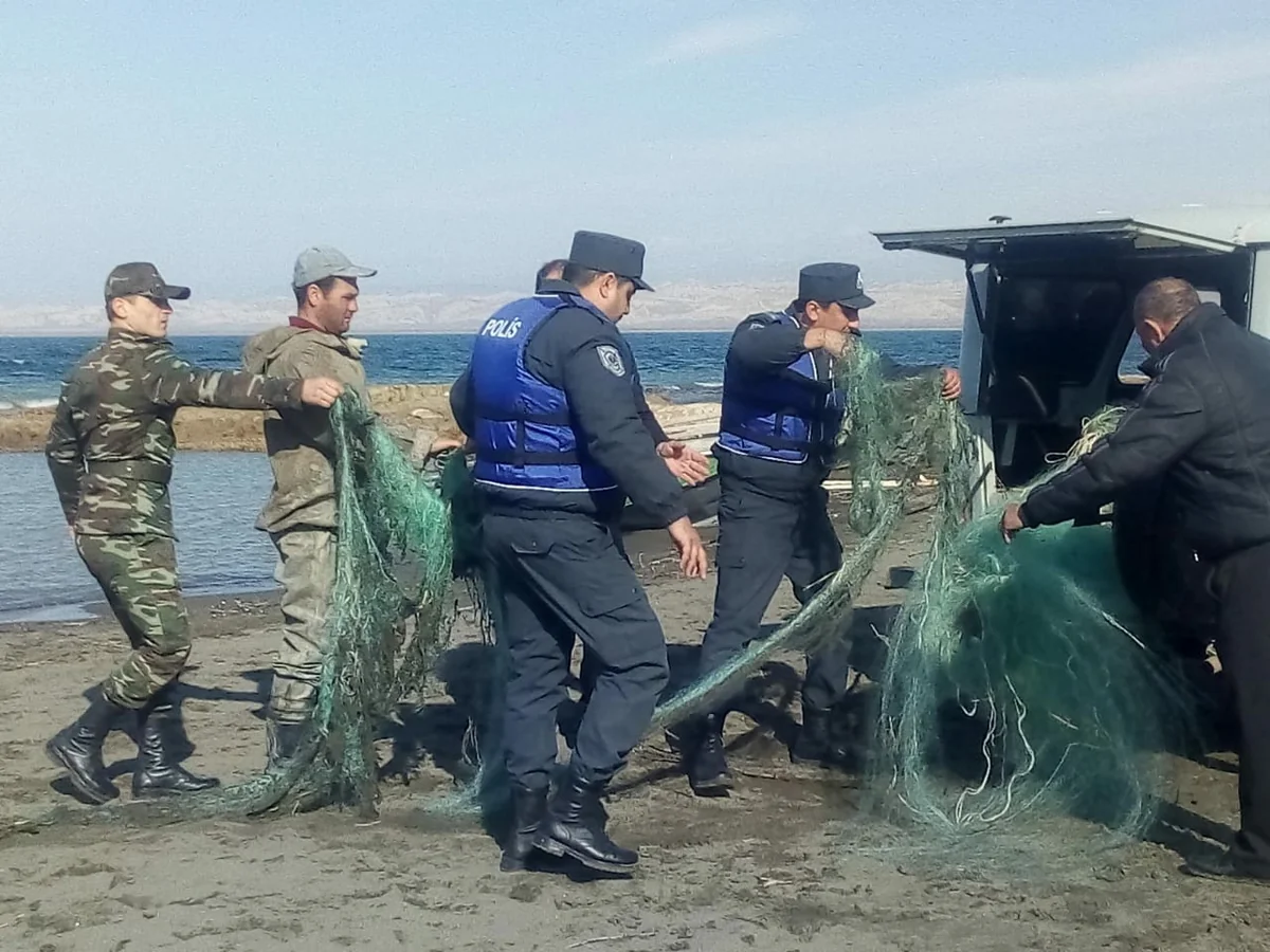 Su hövzələri qadağan olunmuş ov vasitələrindən təmizlənib