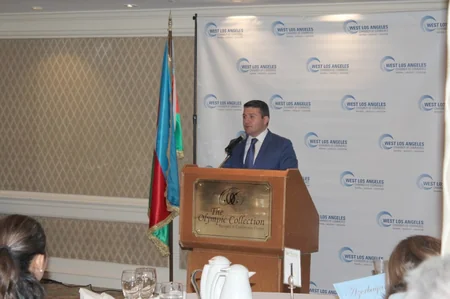Azerbaijan's Consul General addresses West Los Angeles Chamber of Commerce