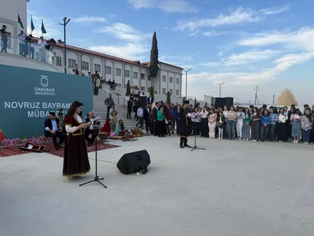 Qarabağ Universitetində Novruz bayramı münasibətilə tədbir və konsert proqamı təşkil edilib