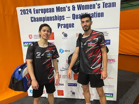 Azərbaycan badminton millisi Avropa çempionatının təsnifat mərhələsinə qələbə ilə başlayıb