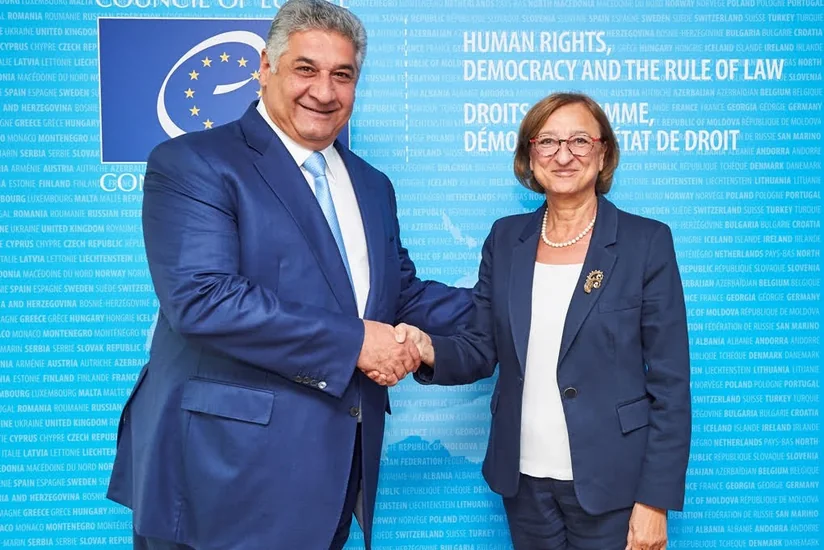 Azad Rəhimov Strasburqda işgüzar səfərdədir