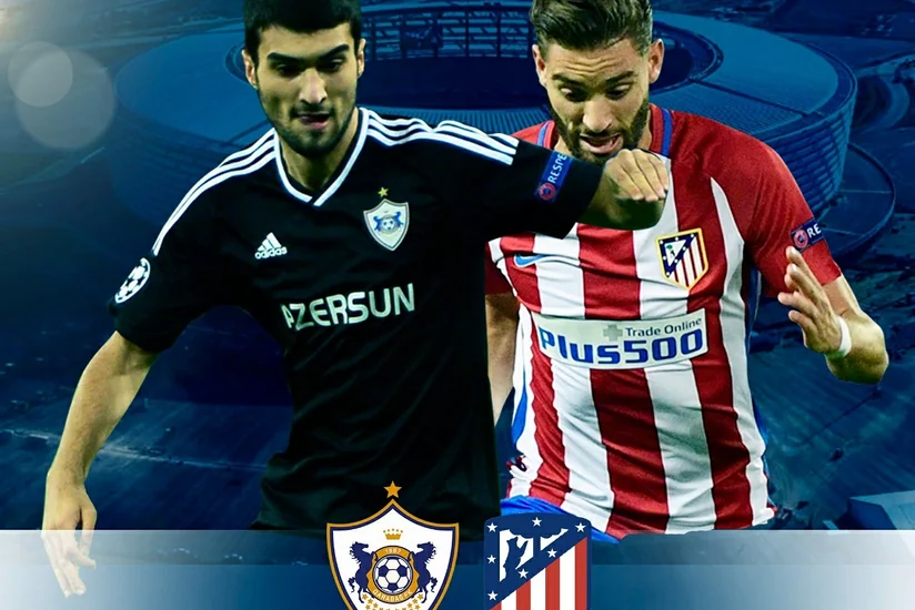 UEFA publishes statistics for Qarabag-Atletico match