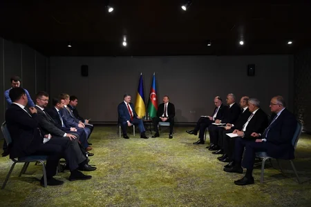 Presidents of Azerbaijan and Ukraine met in Eskisehir
