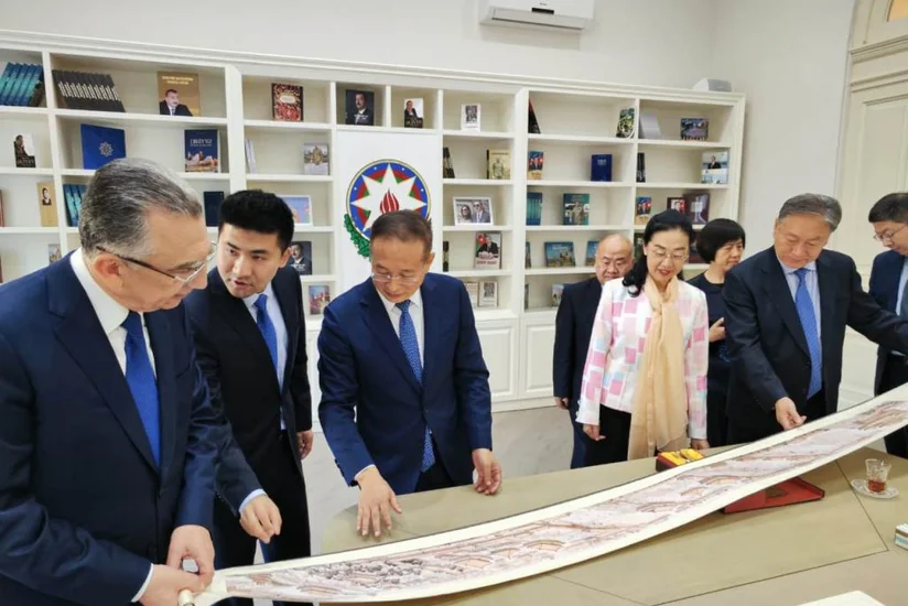 Pekinin nümayəndə heyəti Bakıda səfərdə olub
