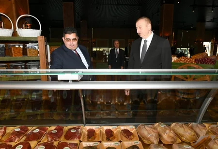 Prezident Ağstafa Aqrar Sənaye Kompleksinin açılışında iştirak edib - YENİLƏNİB