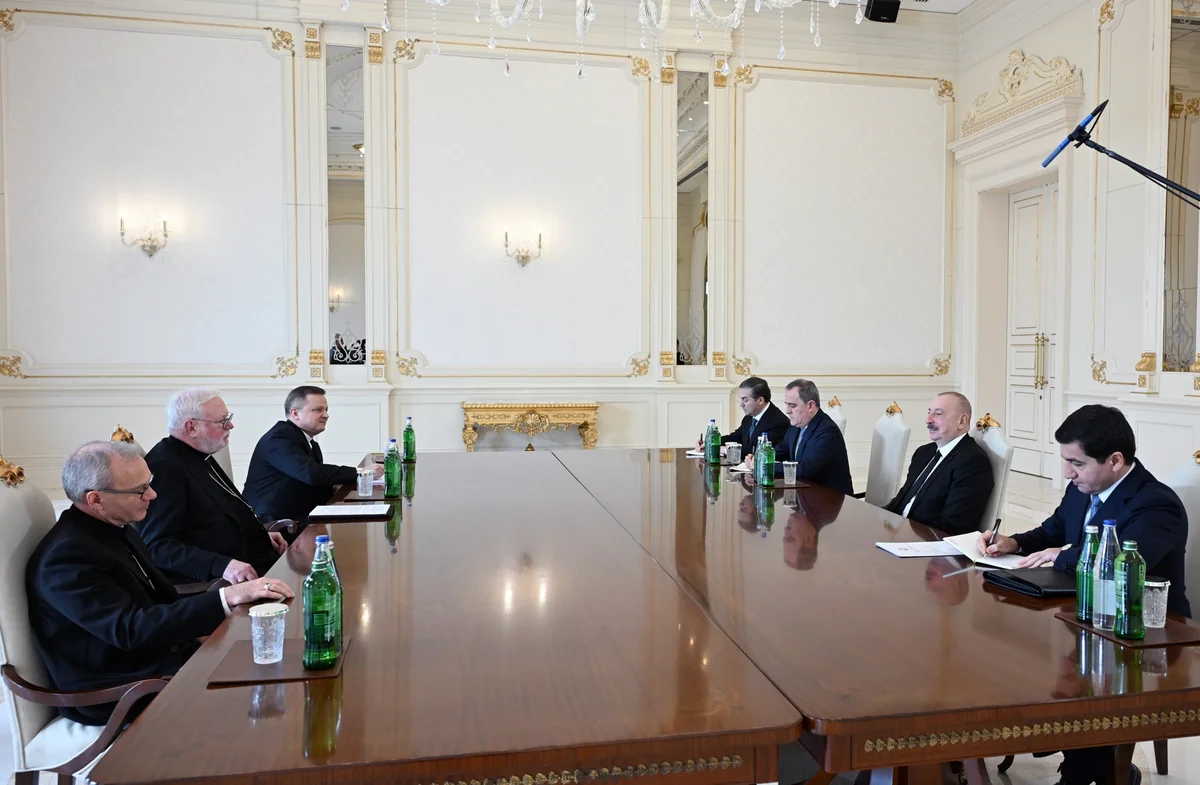 Ilham Aliyev receives Secretary for Holy See’s Relations with States and International Organizations