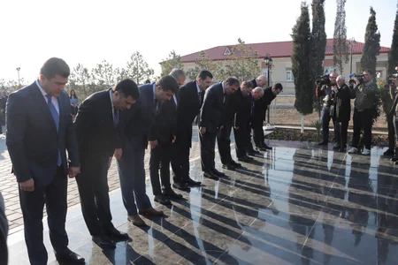 Gəncədə Xocalı soyqırımı anılıb