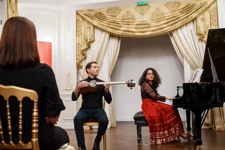 Parisdə Ümummilli Lider Heydər Əliyevə həsr edilmiş konsert keçirilib