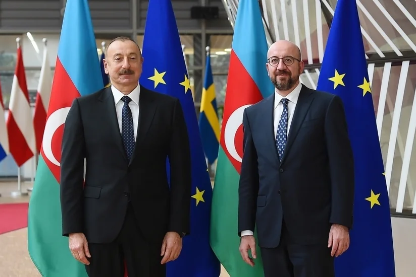 Charles Michel makes phone call to Azerbaijani President