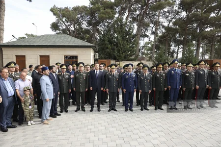 İkinci Fəxri xiyabanda Vətən müharibəsinin ildönümü ilə əlaqədar anım mərasimi başlayıb -YENİLƏNİB
