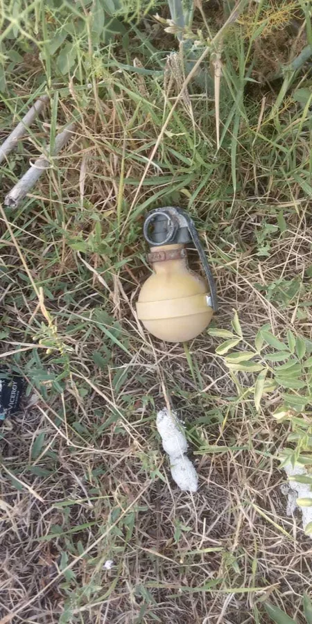 Şabranda qaz qumbarası aşkarlandı