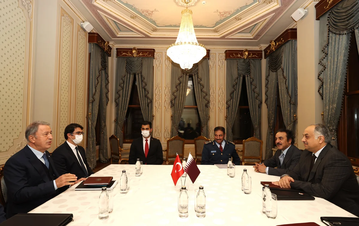 Türkiyə və Qətər hərbi təlimlə bağlı əməkdaşlığın artırılmasını müzakirə edib