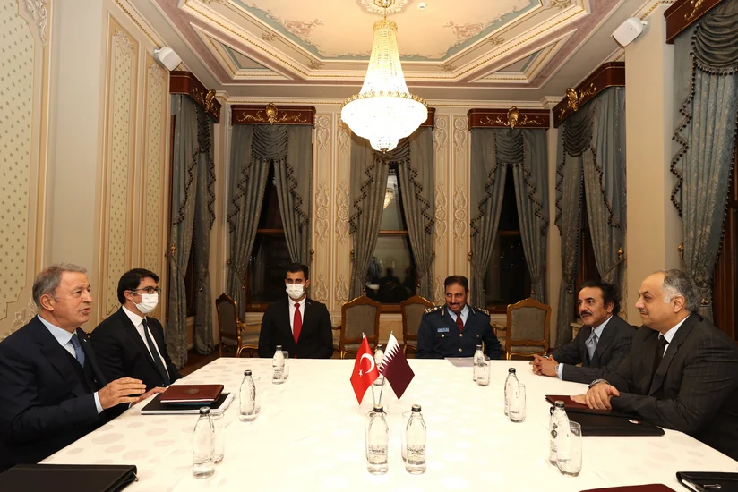 Türkiyə və Qətər hərbi təlimlə bağlı əməkdaşlığın artırılmasını müzakirə edib