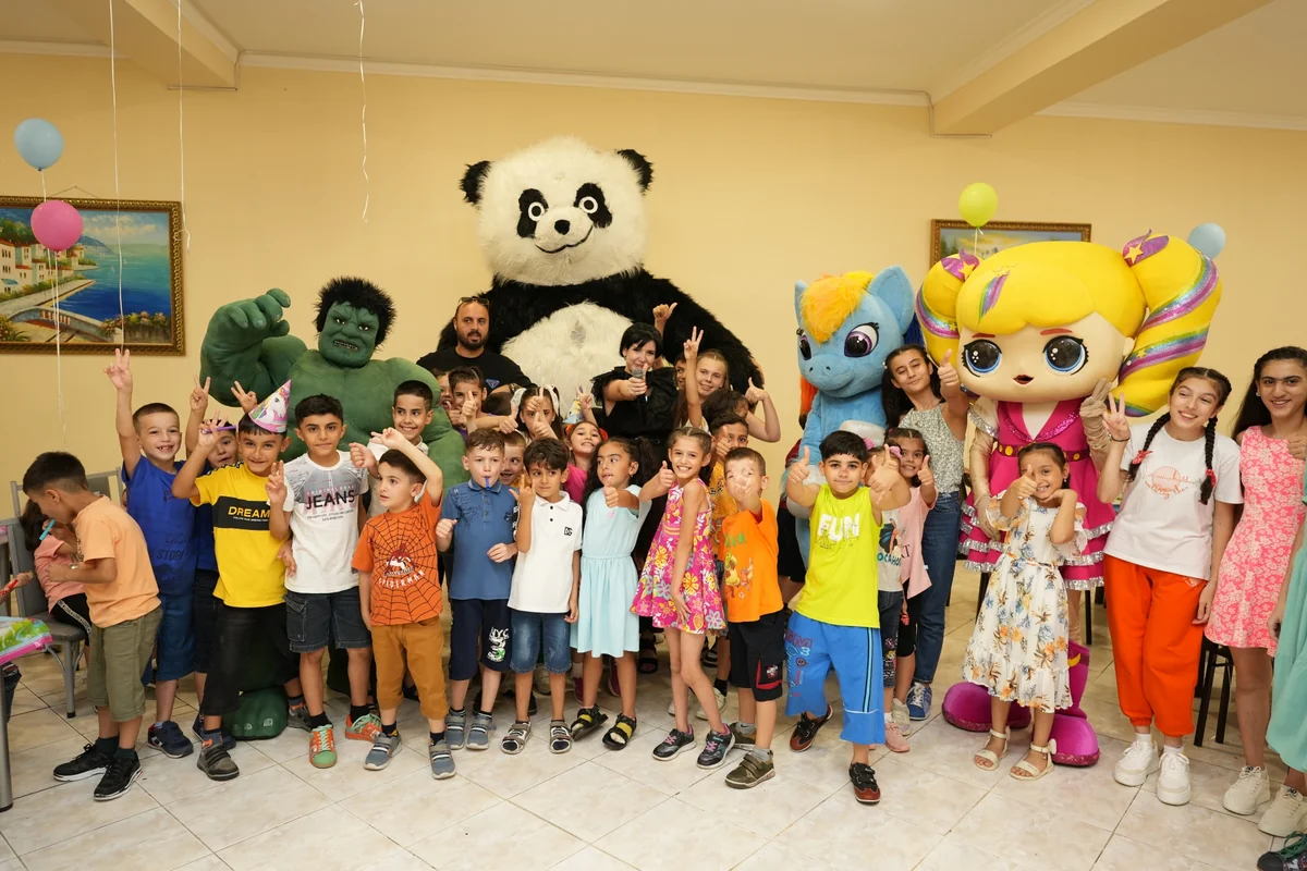 Heydər Əliyev Fondu uşaqlar üçün əyləncə tədbirləri keçirib