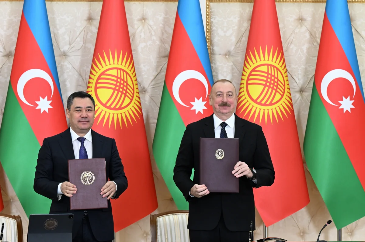 Azerbaijan, Kyrgyzstan sign documents - UPDATED