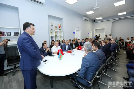 Gənclər və İdman Nazirliyinin yaranması gününə həsr olunmuş tədbir keçirilib - FOTOLAR