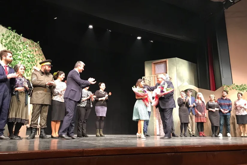Adanada Cahangir Novruzovun yeni tamaşasının premyerası olub