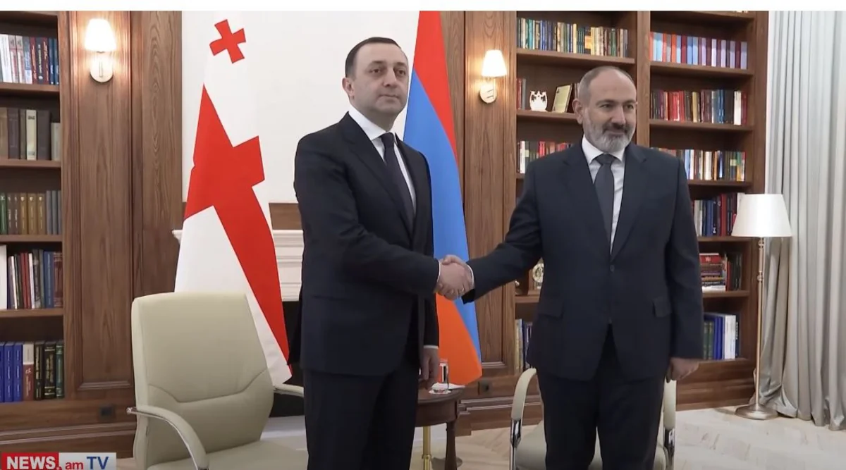 Ermənistan və Gürcüstan baş nazirləri görüşüb