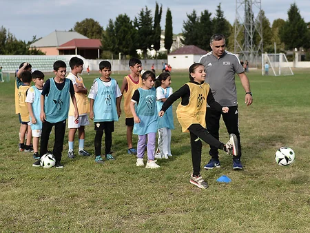 Ağstafada futbol festivalı keçirilib