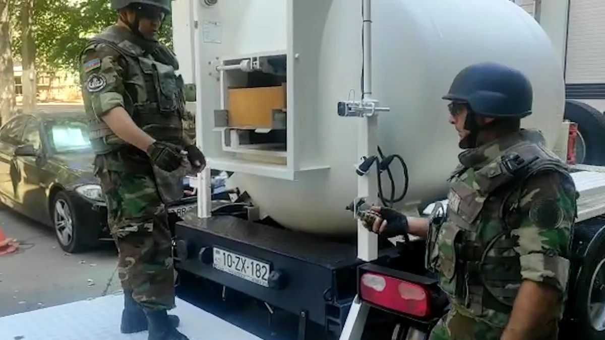 В Баку обнаружены боеприпасы