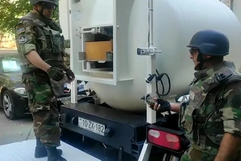 В Баку обнаружены боеприпасы