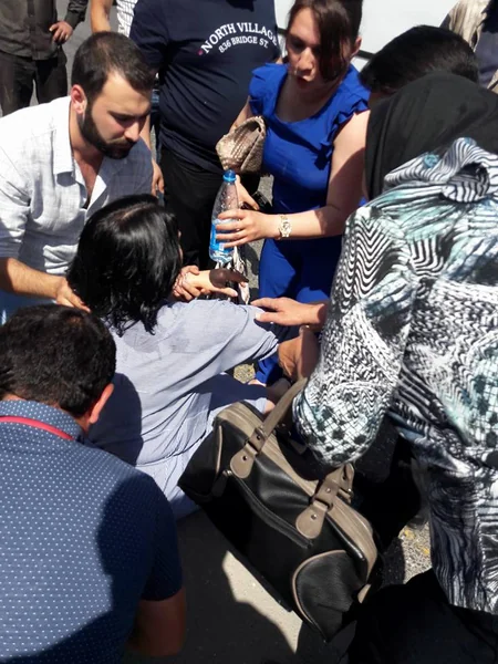 Bakıda sərnişin avtobuslarının toqquşması nəticəsində yaralananların adları məlum olub - FOTO - YENİLƏNİB