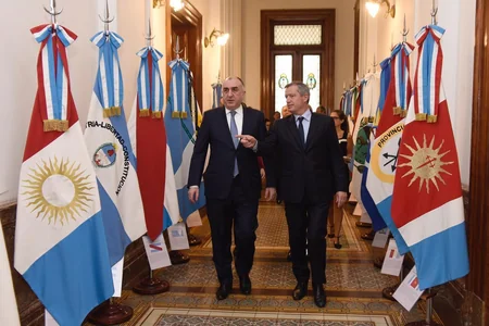 Elmar Məmmədyarov Argentina parlamentində görüşlər keçirib