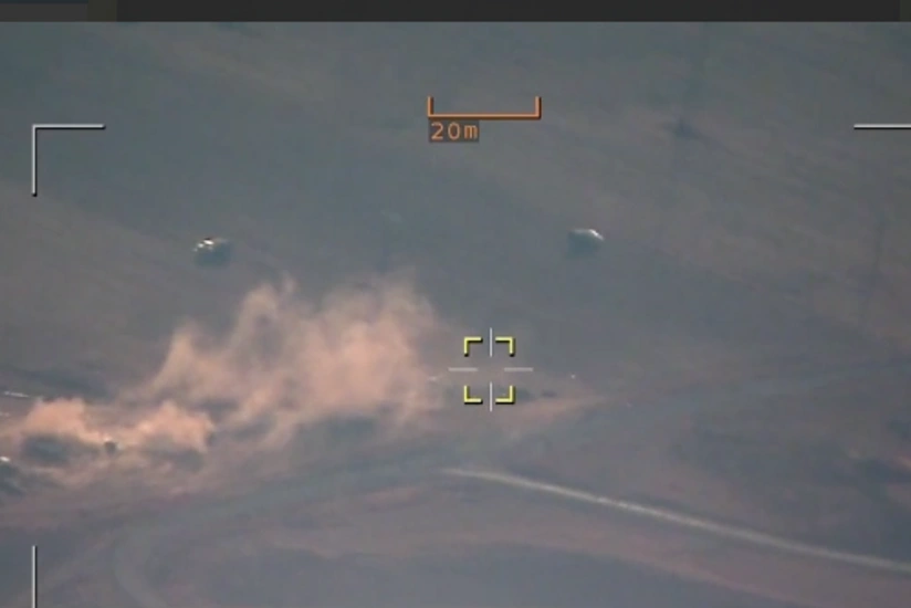 New images of destruction of positions of Armenian army