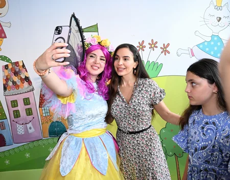 First Vice-President Mehriban Aliyeva attends celebration organized for children by Heydar Aliyev Foundation