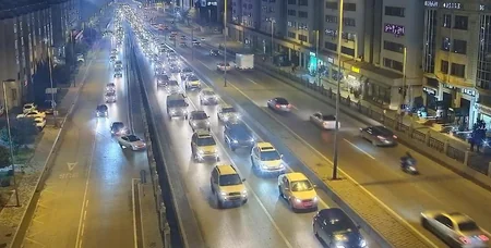 Bakının bir sıra yollarında tıxac müşahidə olunur