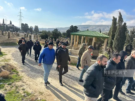 Aktyor Azər Baxşəliyev dəfn olunub - YENİLƏNİB-3