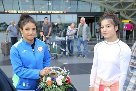 Cüdo üzrə dünya çempionatında iştirak etmiş Azərbaycan millisi Bakıya qayıdıb