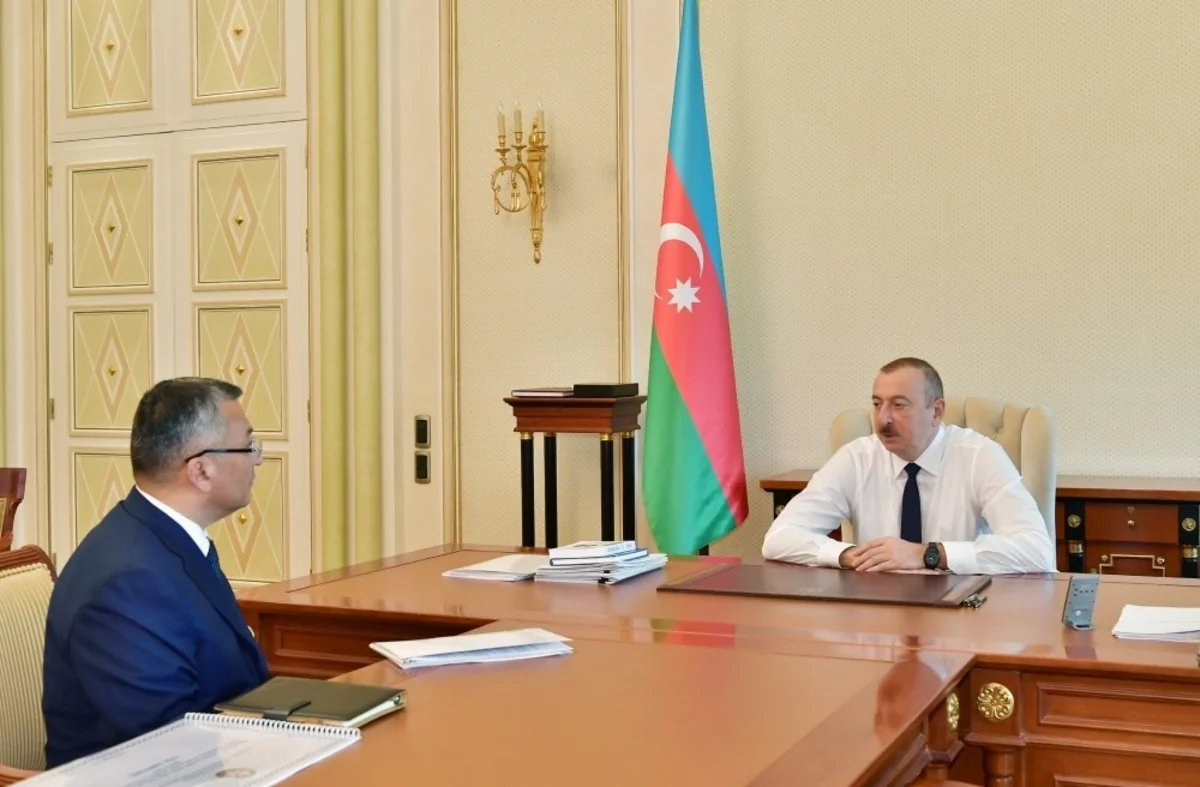 President Ilham Aliyev received chairman of State Committee for Refugee and IDP Affairs