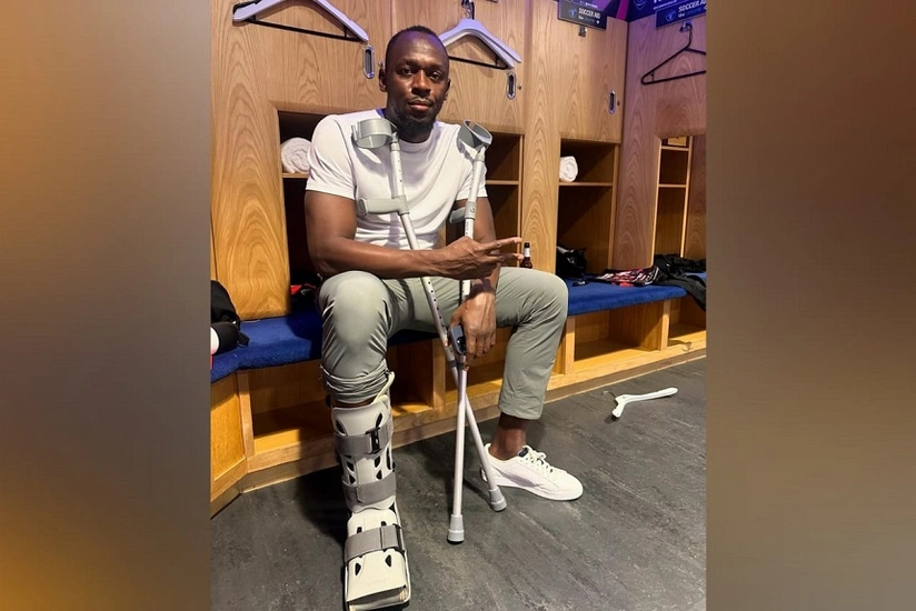 Усэйн Болт получил травму в благотворительном футбольном матче