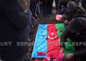 Martyred lieutenant interred in Jalilabad