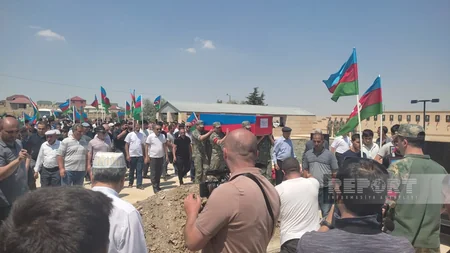 Birinci Qarabağ müharibəsində şəhid olan Abış Məhəmmədov dəfn olunub - VİDEO - YENİLƏNİB