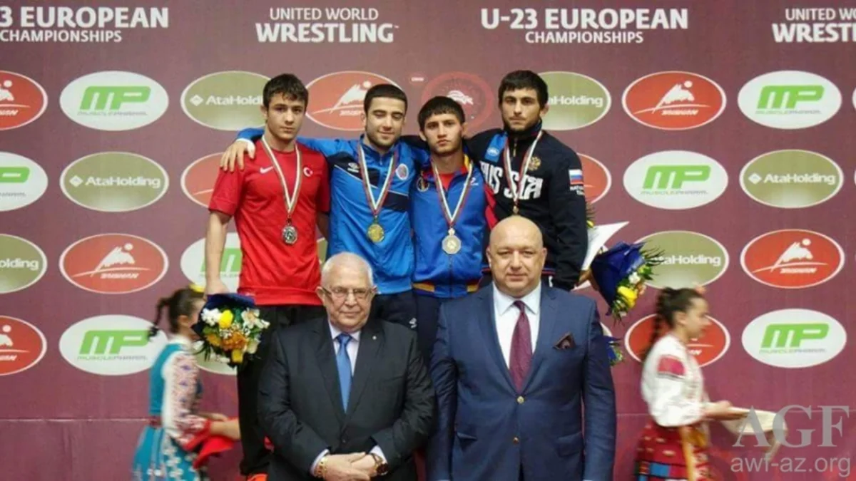 Azərbaycan güləşçiləri Avropa çempionatında 13 medal qazanıb