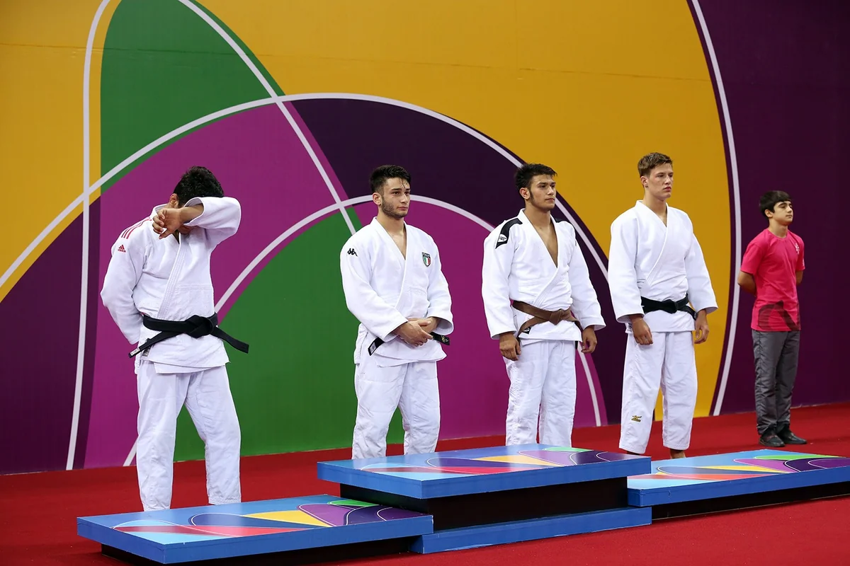 Azerbaijani Talibov captures judo silver at EYOF Baku 2019