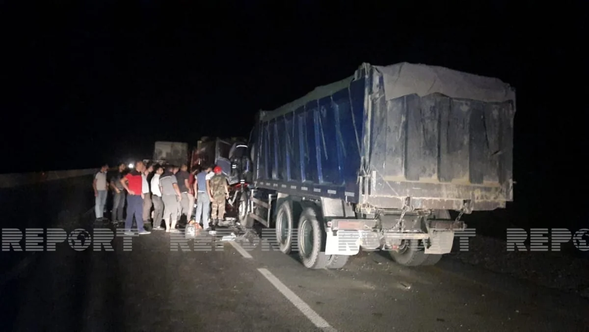 ДТП в Кюрдамире, есть пострадавший